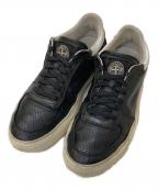 STONE ISLAND×DIEMMEストーンアイランド×ディエッメ）の古着「ローカットスニーカー」｜ブラック