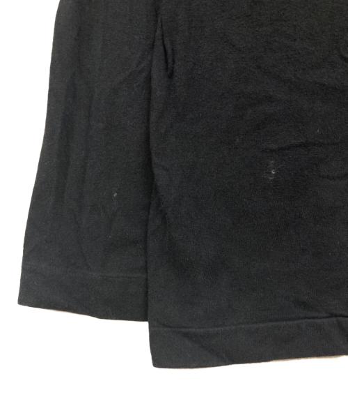 PLAY COMME des GARCONS（プレイコムデギャルソン）PLAY COMME des GARCONS (プレイコムデギャルソン) ハートワッペン ロングスリーブTシャツ ブラック サイズ:Ｌの古着・服飾アイテム