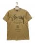 stussy（ステューシー）の古着「プリントTシャツ」｜ベージュ