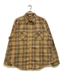 big mac（ビッグマック）の古着「70s ネルシャツ」｜ベージュ