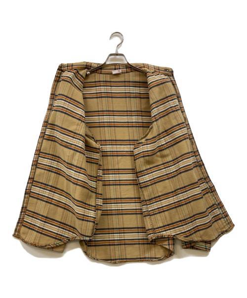 big mac（ビッグマック）BIG MAC (ビッグマック) 70s ネルシャツ ベージュ サイズ:XLの古着・服飾アイテム
