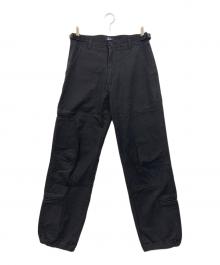 stussy（ステューシー）の古着「リップストップ カーゴパンツ」｜ブラック