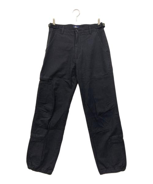 stussy（ステューシー）stussy (ステューシー) リップストップ カーゴパンツ ブラック サイズ:W30の古着・服飾アイテム