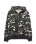 A BATHING APE（アベイシングエイプ）の古着「CITY CAMO FULL ZIP HOODIE」｜ブラック×ホワイト