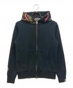 A BATHING APEアベイシングエイプ）の古着「shark full zip hoodie」｜ブラック