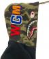 中古・古着 A BATHING APE (アベイシングエイプ) shark full zip hoodie ブラック サイズ:S：25000円