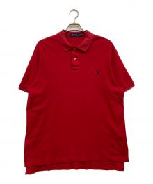 POLO RALPH LAUREN（ポロ・ラルフローレン）の古着「ポロシャツ」｜レッド