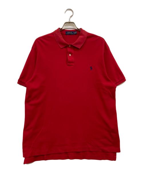 POLO RALPH LAUREN（ポロ・ラルフローレン）POLO RALPH LAUREN (ポロ・ラルフローレン) ポロシャツ レッド サイズ:XLの古着・服飾アイテム