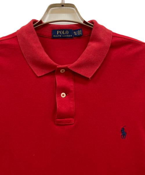 POLO RALPH LAUREN（ポロ・ラルフローレン）POLO RALPH LAUREN (ポロ・ラルフローレン) ポロシャツ レッド サイズ:XLの古着・服飾アイテム