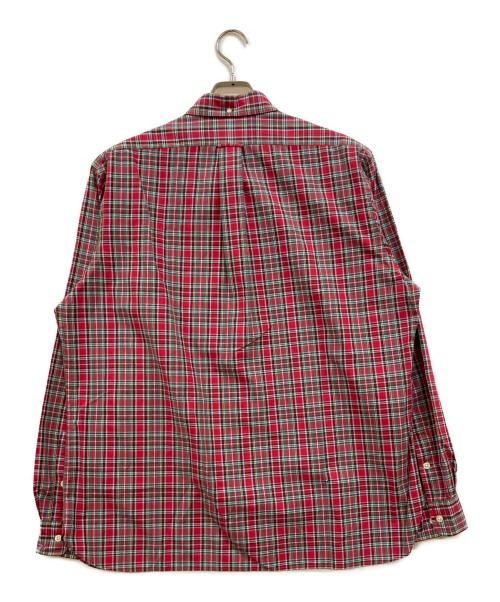 RALPH LAUREN（ラルフローレン）RALPH LAUREN (ラルフローレン) ボタンダウンチェックシャツ レッド サイズ:XLの古着・服飾アイテム