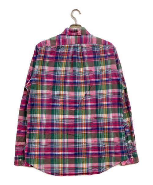 RALPH LAUREN（ラルフローレン）RALPH LAUREN (ラルフローレン) ボタンダウンチェックシャツ ピンク サイズ:Lの古着・服飾アイテム