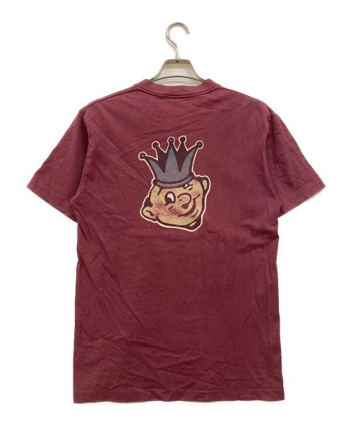 stussy（ステューシー）stussy (ステューシー) 80's クラウンピエロTシャツ バーガンディー サイズ:Ｍの古着・服飾アイテム