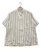 COMME des GARCONS HOMMEコムデギャルソン オム）の古着「80's ボタンダウンリネンシャツ」｜アイボリー