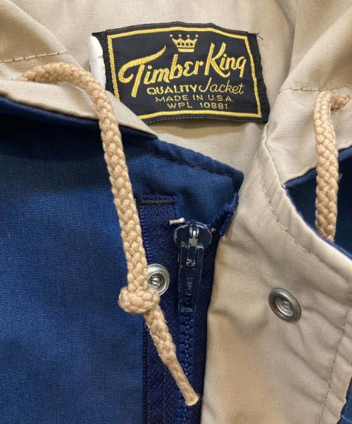 timber king（ティンバーキング）TIMBER KING (ティンバーキング) マウンテンパーカー ネイビー サイズ:Ｍの古着・服飾アイテム