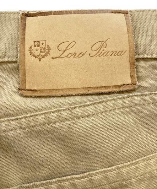 LORO PIANA（ロロピアーナ）LORO PIANA (ロロピアーナ) コットンチノパン ベージュ サイズ:W32の古着・服飾アイテム