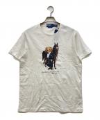 POLO RALPH LAURENポロ・ラルフローレン）の古着「ポロベアプリントTシャツ」｜ホワイト