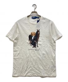POLO RALPH LAUREN（ポロ・ラルフローレン）の古着「ポロベアプリントTシャツ」｜ホワイト