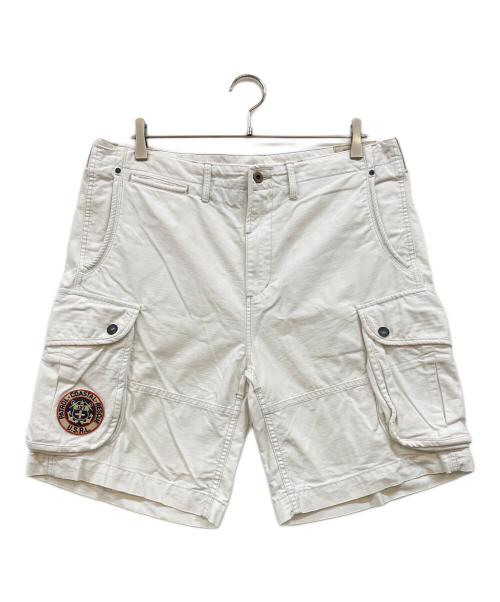 POLO RALPH LAUREN（ポロ・ラルフローレン）POLO RALPH LAUREN (ポロ・ラルフローレン) 90's コットンカーゴショーツ ホワイト サイズ:6の古着・服飾アイテム