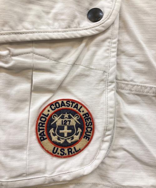 POLO RALPH LAUREN（ポロ・ラルフローレン）POLO RALPH LAUREN (ポロ・ラルフローレン) 90's コットンカーゴショーツ ホワイト サイズ:6の古着・服飾アイテム