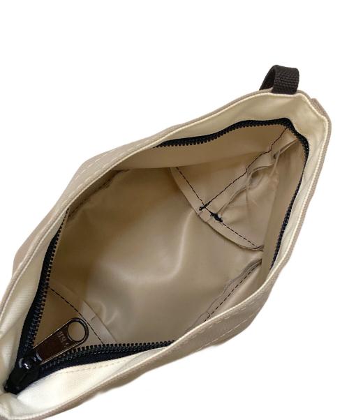 Herve Chapelier（エルベシャプリエ）Herve Chapelier (エルベシャプリエ) 舟型ショルダーバッグ XS ベージュの古着・服飾アイテム