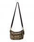 COACH (コーチ) Signature 2way ShoulderBag ベージュ：8000円