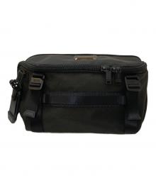 TUMI（トゥミ）の古着「プラトーン スリング ウエストバッグ」｜ブラック