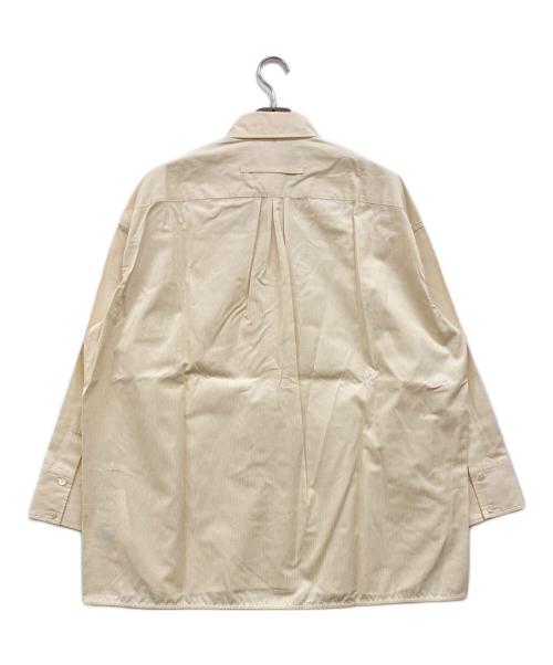 ticca（ティッカ）TICCA (ティッカ) オーバーサイズストライプシャツ オレンジ サイズ:F 未使用品の古着・服飾アイテム