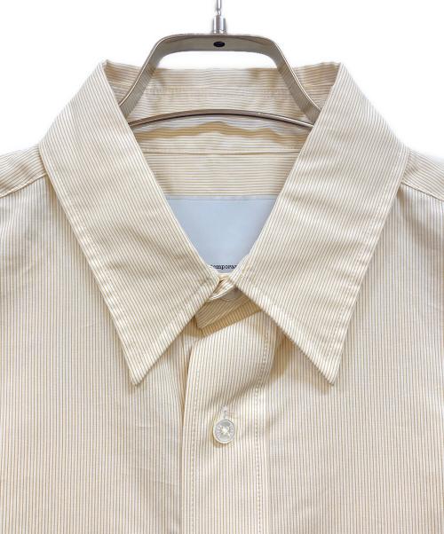 ticca（ティッカ）TICCA (ティッカ) オーバーサイズストライプシャツ オレンジ サイズ:F 未使用品の古着・服飾アイテム