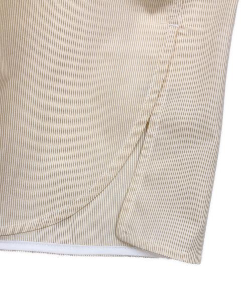 ticca（ティッカ）TICCA (ティッカ) オーバーサイズストライプシャツ オレンジ サイズ:F 未使用品の古着・服飾アイテム