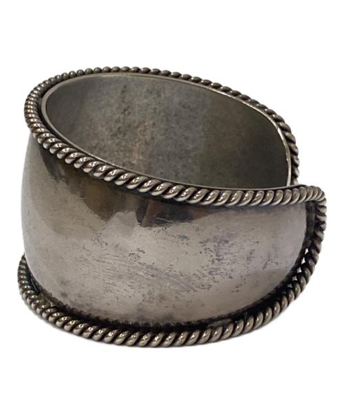 Soierie（ソワリー）Soierie (ソワリー) Twist bangle グレーの古着・服飾アイテム