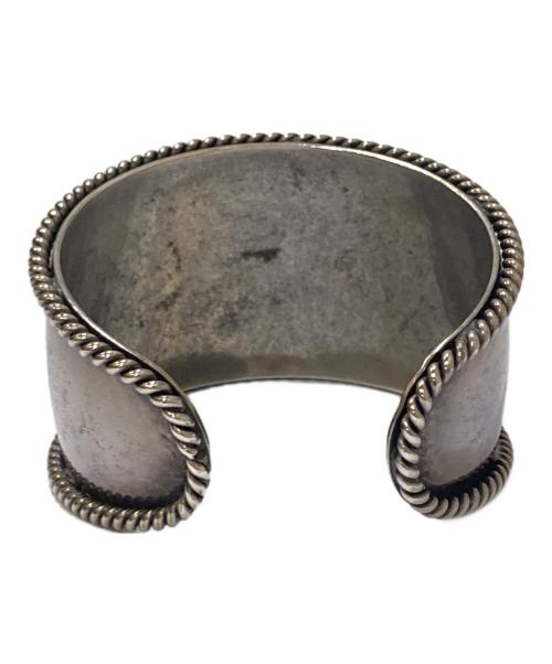 Soierie（ソワリー）Soierie (ソワリー) Twist bangle グレーの古着・服飾アイテム