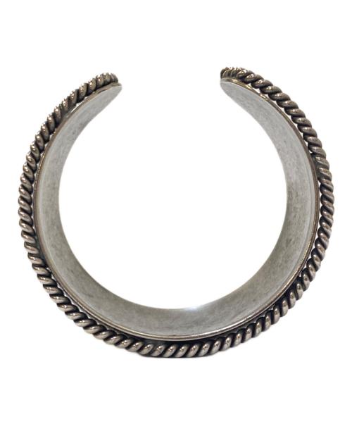 Soierie（ソワリー）Soierie (ソワリー) Twist bangle グレーの古着・服飾アイテム