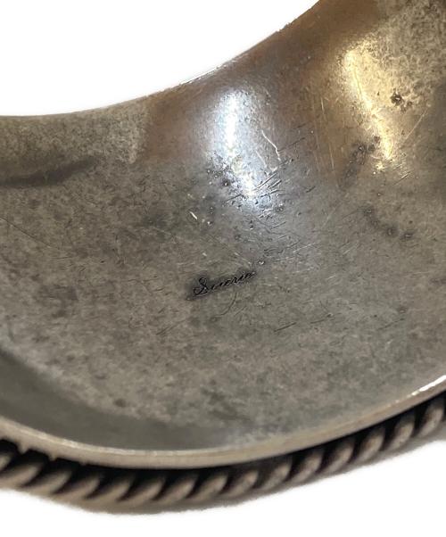 Soierie（ソワリー）Soierie (ソワリー) Twist bangle グレーの古着・服飾アイテム