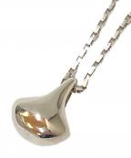 BONEEボーニー）の古着「POINTED DROP NECKLACE」｜グレー