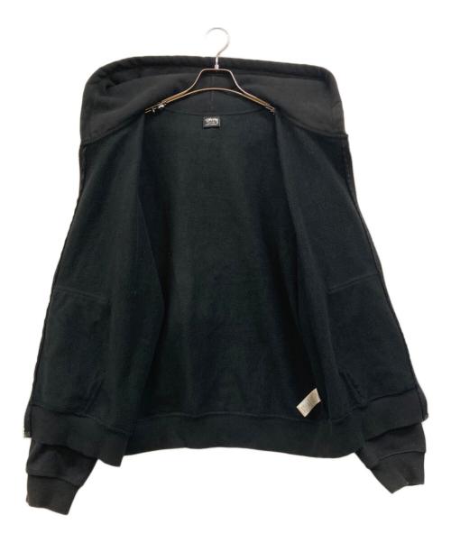 stussy（ステューシー）stussy (ステューシー) PARADISE LOST ZIP HOODIE ブラック サイズ:XLの古着・服飾アイテム