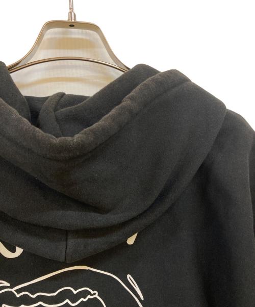 stussy（ステューシー）stussy (ステューシー) PARADISE LOST ZIP HOODIE ブラック サイズ:XLの古着・服飾アイテム