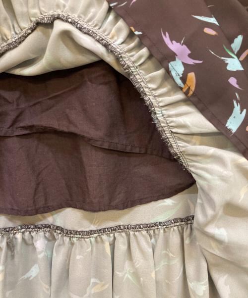 MARIHA（マリハ）MARIHA (マリハ) 潮騒のドレス ブラウン サイズ:36の古着・服飾アイテム