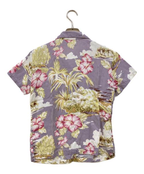 pataloha（パタロハ）pataloha (パタロハ) アロハシャツ パープル サイズ:4の古着・服飾アイテム