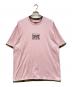 Supreme（シュプリーム）の古着「Layered S/S Top Tee」｜ピンク