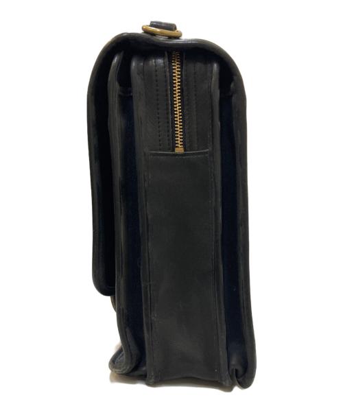 OLD COACH（オールドコーチ）OLD COACH (オールドコーチ) 2WAYレザーショルダーバッグ ブラックの古着・服飾アイテム