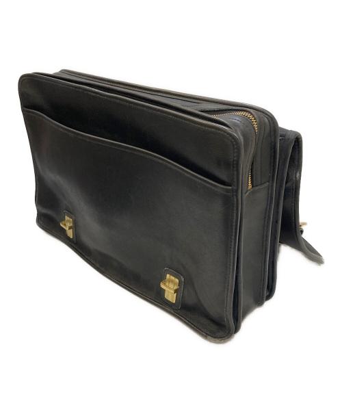 OLD COACH（オールドコーチ）OLD COACH (オールドコーチ) 2WAYレザーショルダーバッグ ブラックの古着・服飾アイテム
