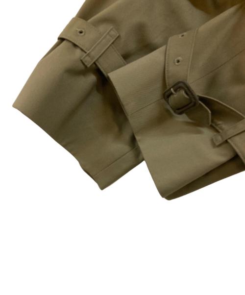 Burberry's（バーバリーズ）Burberry's (バーバリー) 裏地ノバチェック ベルト付トレンチコート カーキ サイズ:46の古着・服飾アイテム