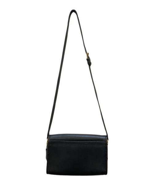 OLD COACH（オールドコーチ）OLD COACH (オールドコーチ) レザーショルダーバッグ ブラックの古着・服飾アイテム