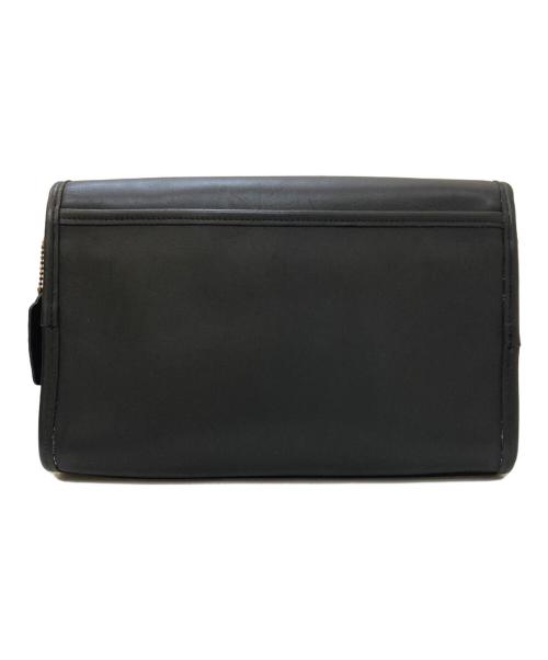 OLD COACH（オールドコーチ）OLD COACH (オールドコーチ) レザーショルダーバッグ ブラックの古着・服飾アイテム