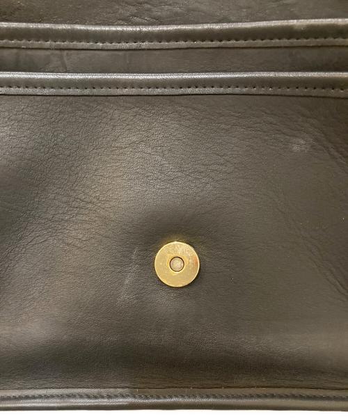OLD COACH（オールドコーチ）OLD COACH (オールドコーチ) レザーショルダーバッグ ブラックの古着・服飾アイテム
