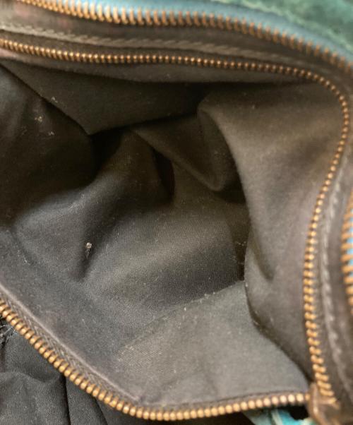 BALENCIAGA（バレンシアガ）BALENCIAGA (バレンシアガ) ザ・シティ 2WAYレザートートバッグ ブルーの古着・服飾アイテム