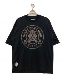 GALFY（ガルフィー）の古着「スタッズロゴTシャツ」｜ブラック