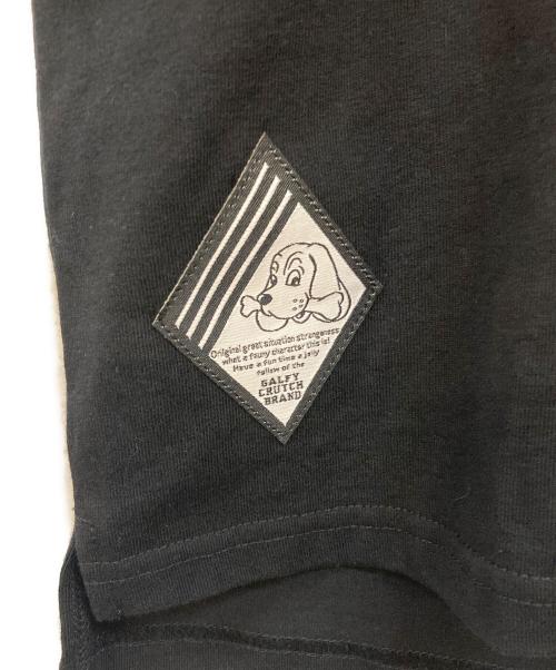GALFY（ガルフィー）GALFY (ガルフィー) スタッズロゴTシャツ ブラック サイズ:XLの古着・服飾アイテム