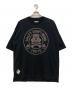 GALFY（ガルフィー）の古着「スタッズロゴTシャツ」｜ブラック