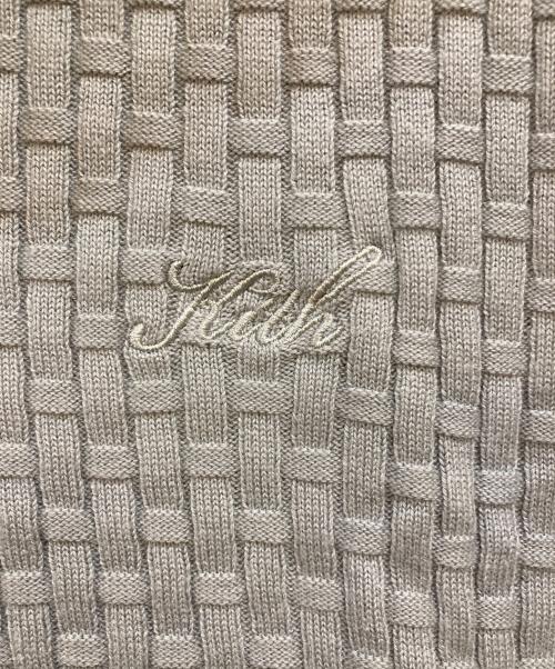 KITH（キス）KITH (キス) ニットポロシャツ グレー サイズ:Ｍの古着・服飾アイテム